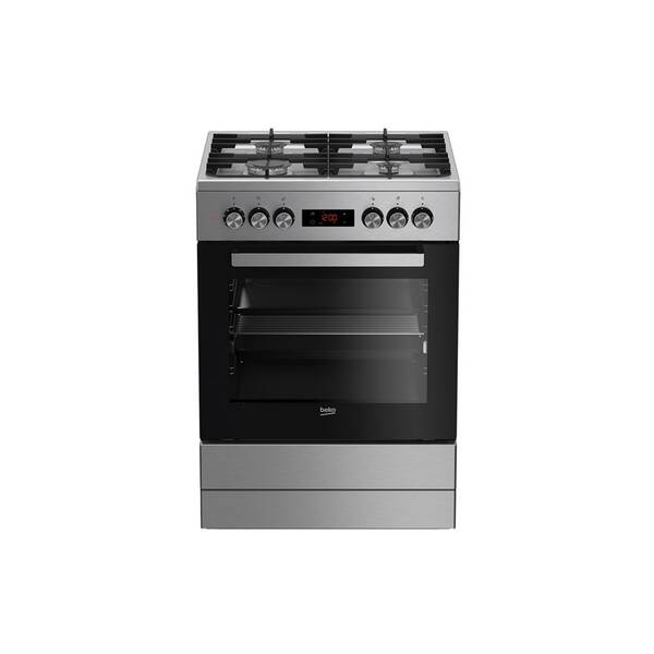Kombinovaný sporák Beko FSM 62330 DXT nerez

