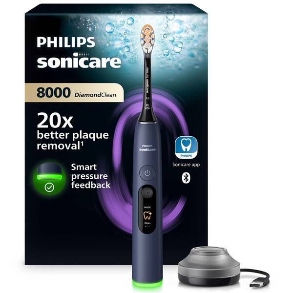 Zubní kartáček Philips HX8311/13 tmavě modrý

