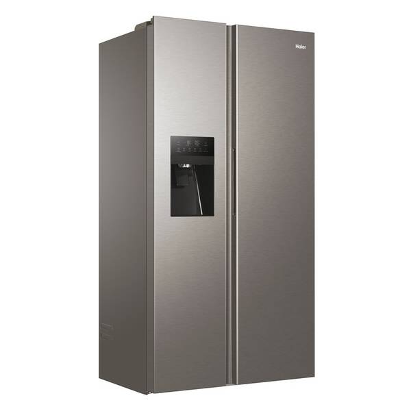 Americká lednice Haier HSR3918FIMP nerez

