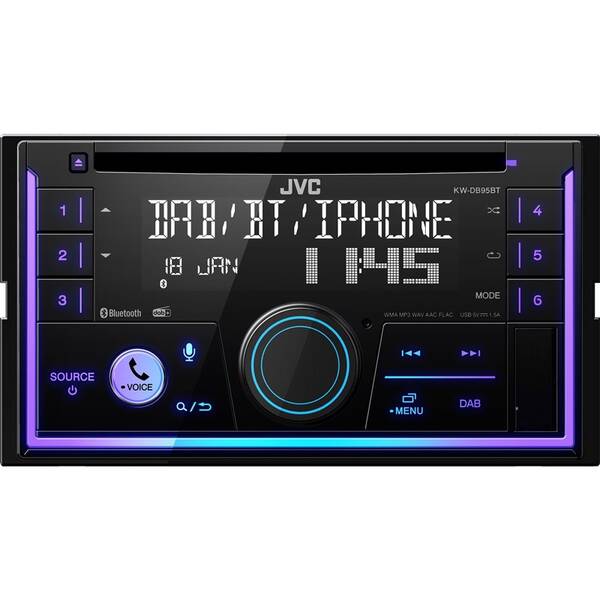 Autorádio JVC KW-DB95BT černý

