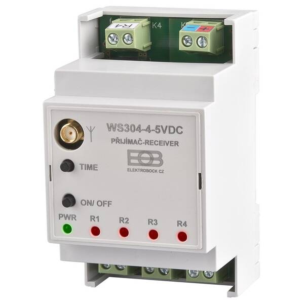 Přijímač Elektrobock WS304-4 5VDC, čtyř-kanálový 

