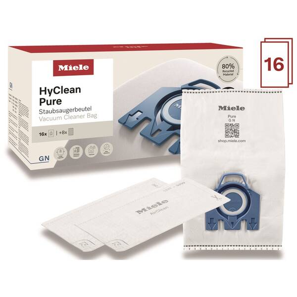Sáčky do vysavače Miele HyClean Pure GN (16 ks) 

