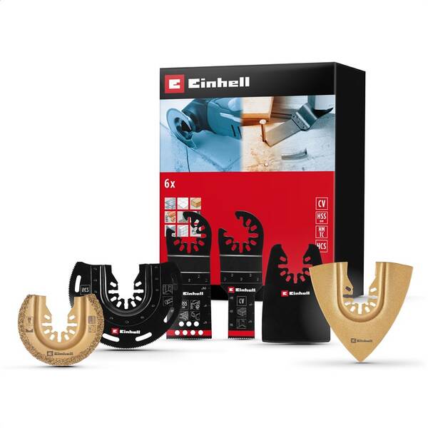 Sada pro multibrusku Einhell (6 ks), 49708106 

