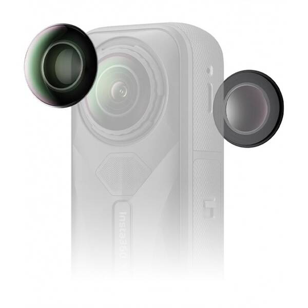 Sada pro výměnu čoček Insta360 X5 (2 ks) černá


