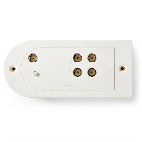 Zesilovač Nedis CATV, Max. zesílení 20 dB, 40–862 MHz, 4 Výstupy, IEC 

