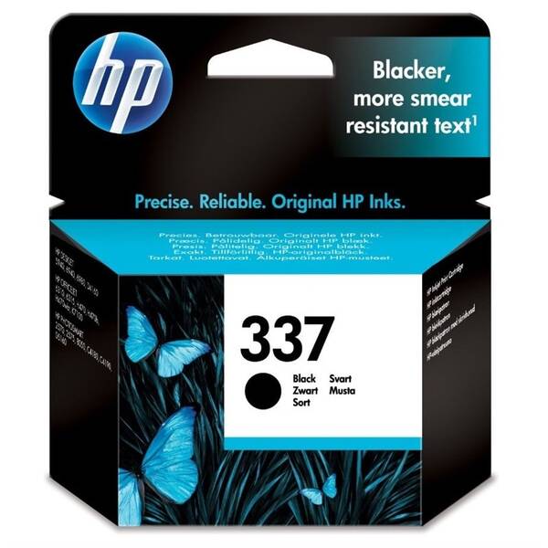 Inkoustová náplň HP 337, 420 stran černá

