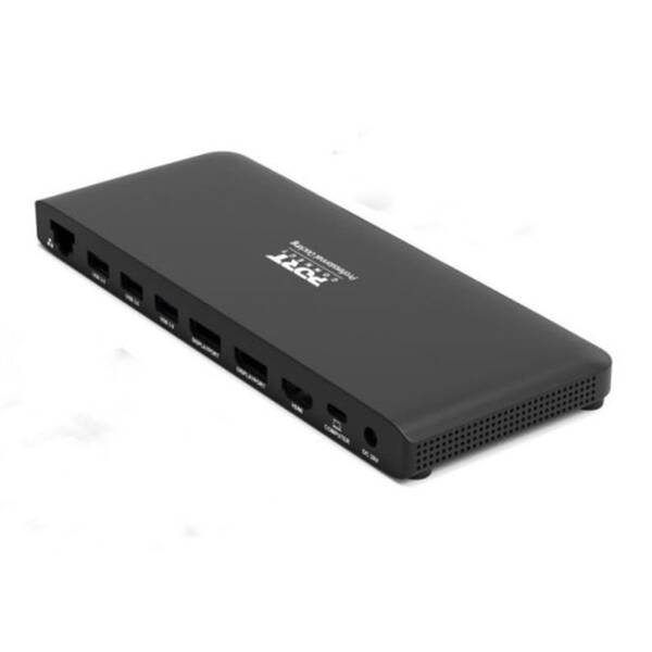 Dokovací stanice PORT CONNECT USB-C, 2x4K černá

