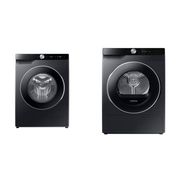 Set výrobků Samsung WW90DG6U85LBU4 + DV90DG6845LBU4 černý

