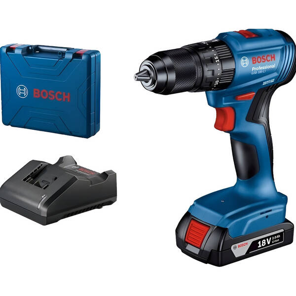 Aku vrtačka Bosch Professional GSB 185-LI (s baterií) 

