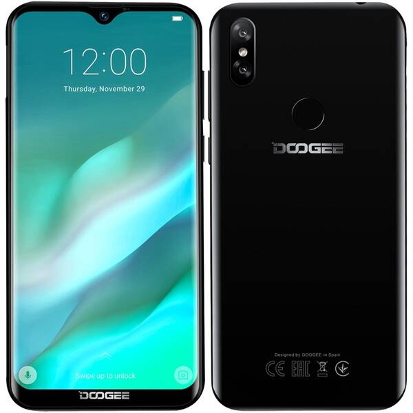 Mobilní telefon Doogee X90L 16 GB černý

