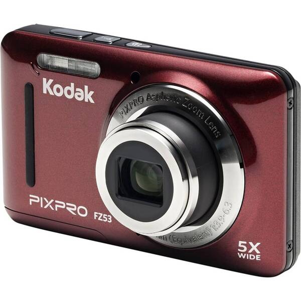Digitální fotoaparát Kodak FZ53 červený


