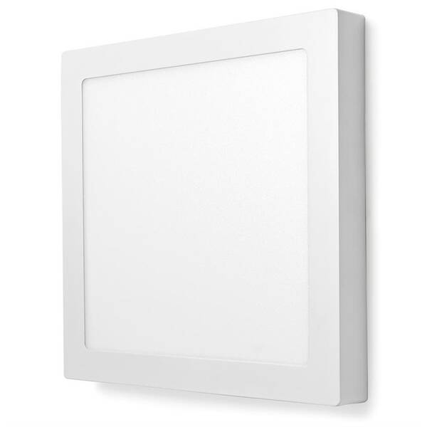 Stropní svítidlo Nedis WIFILAC30WT, Wi-Fi, 30 x 30cm, 18W, 1400lm, RGB, teplá/studená bílá bílé

