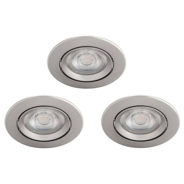Vestavné svítidlo Philips Sparkle SL261, 5W, 3 ks kovové

