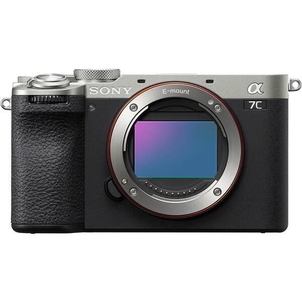 Digitální fotoaparát Sony A7C II, tělo stříbrný

