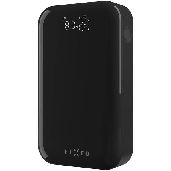 Powerbanka FIXED Zen 10 Pro, 10 000 mAh, 30W, LCD displej černá

