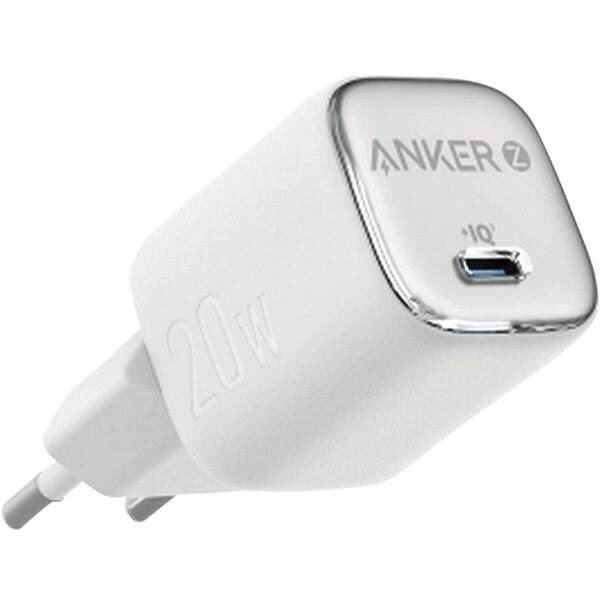 Nabíječka do sítě Anker Zolo 20W, USB-C bílá

