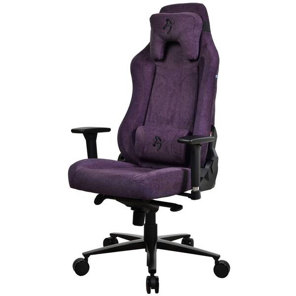 Herní židle Arozzi VERNAZZA Soft Fabric fialová

