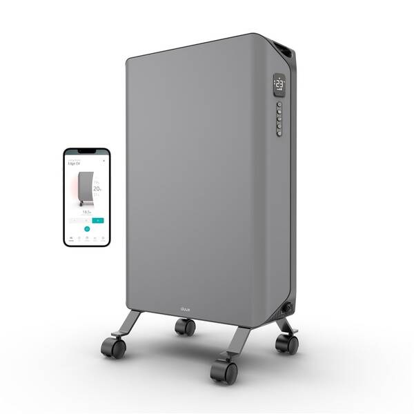 Olejový radiátor Duux DXOH11 Edge Smart šedý

