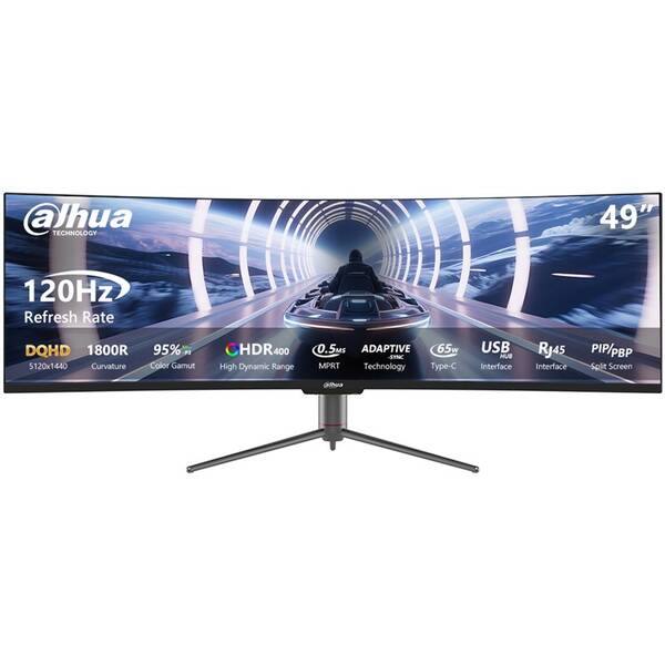 Herní monitor Dahua LM49-EW410CA černý

