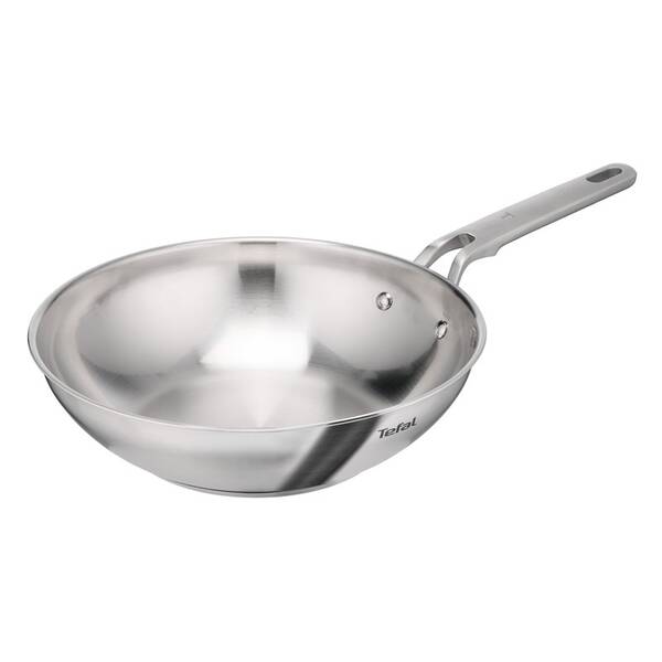 Pánev WOK Tefal E5291904, 28 cm nerez

