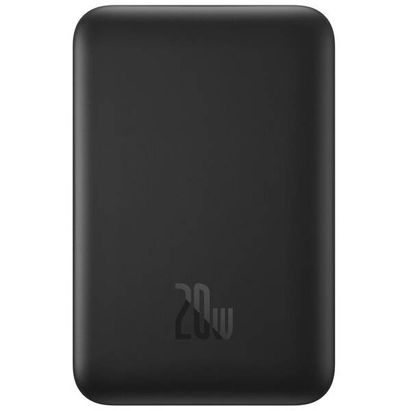 Powerbanka Baseus Mini s bezdrátovým nabíjením 5000 mAh 20W USB-C černá

