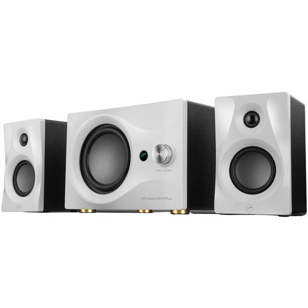 Reproduktory Swan M10 Plus (2 ks) bílé

