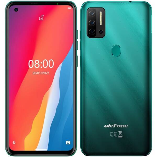 Mobilní telefon UleFone Note 11P zelený

