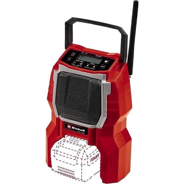Stavební rádio Einhell TC-RA 18 Li BT (bez baterie) 3408017 

