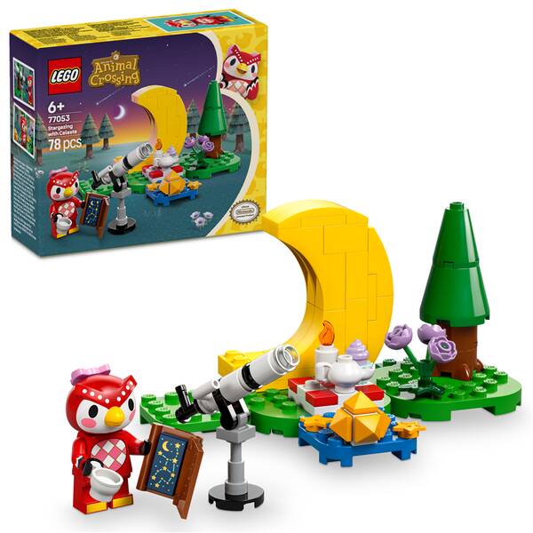 Stavebnice LEGO® Animal Crossing™ 77053 Pozorování hvězd s Celeste 

