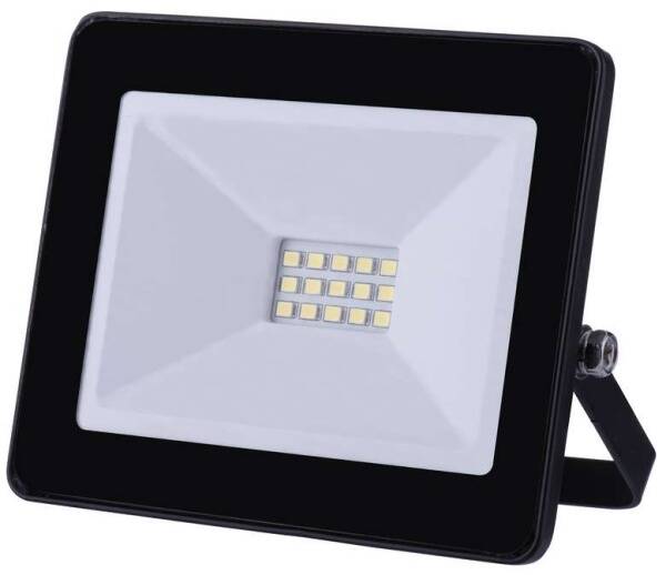 LED reflektor EMOS HOBBY SLIM, 10W, neutrální bílá, 800lm černý

