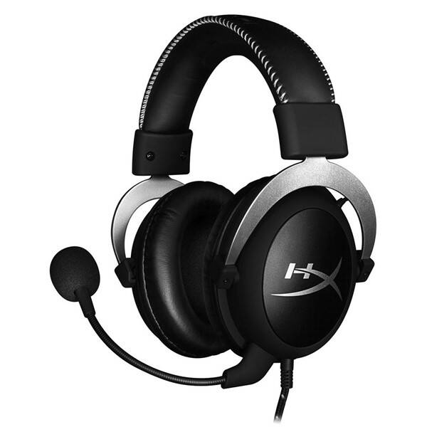 Headset HyperX CloudX pro Xbox, PC stříbrný

