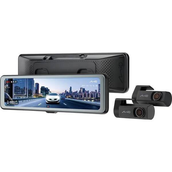Autokamera Mio R860WD Dual černá barva
