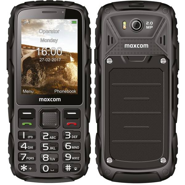 Mobilní telefon MaxCom Strong MM920 L černý

