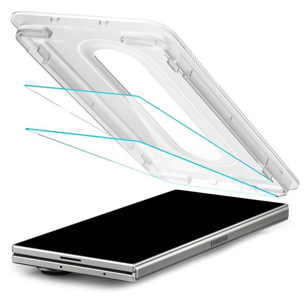 Tvrzené sklo Spigen tR EZ Fit Pro HD na Samsung Galaxy Z Fold7 (2 ks) 

