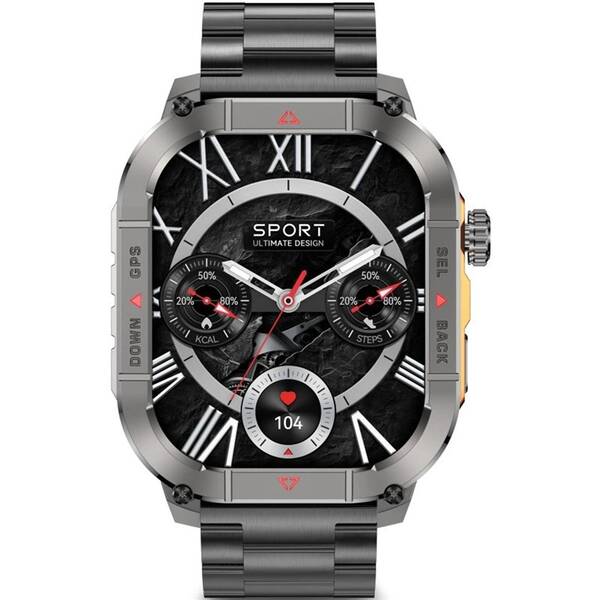Chytré hodinky Aligator Watch Sport GPS černé

