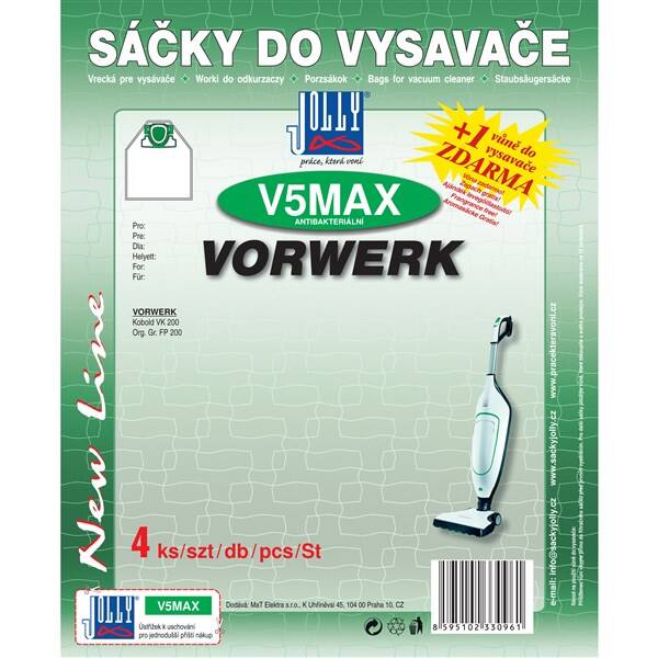 Sáčky do vysavače Jolly V5 MAX (4 ks) 

