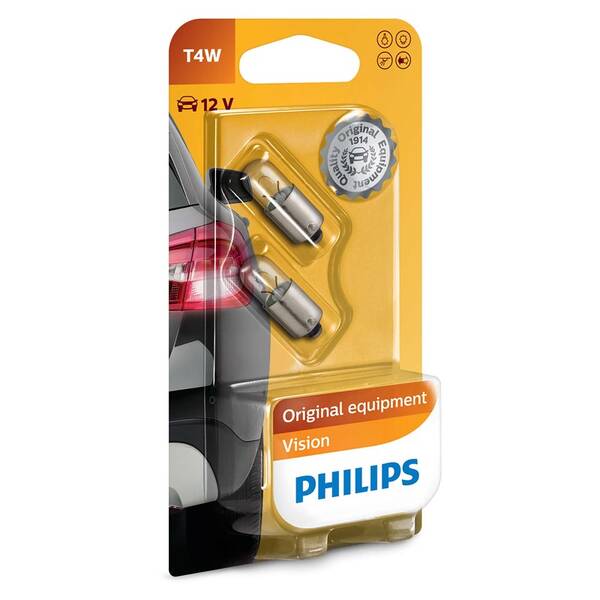 Autožárovka Philips Vision T4W (2 ks) 

