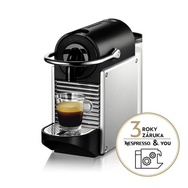 Espresso De'Longhi EN125S stříbrné


