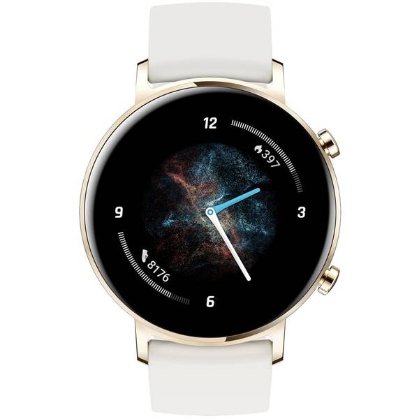 Chytré hodinky Huawei Watch GT 2 (42 mm) - Frosty White 

