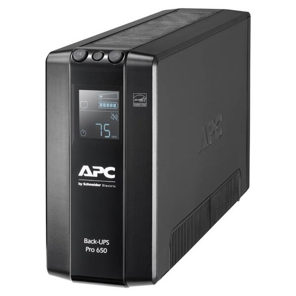 Záložní zdroj APC Back-UPS Pro 650VA (390W) 6 Outlets AVR LCD Interface 

