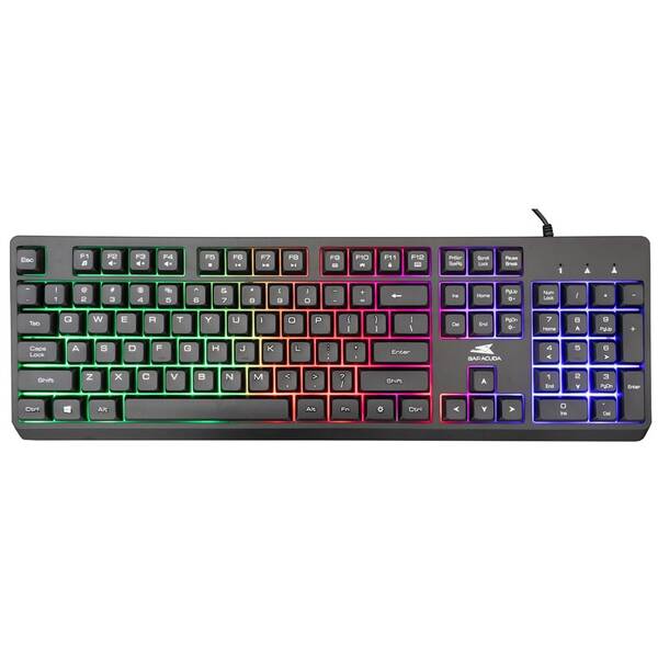 Klávesnice Baracuda STARFISH, US layout černá

