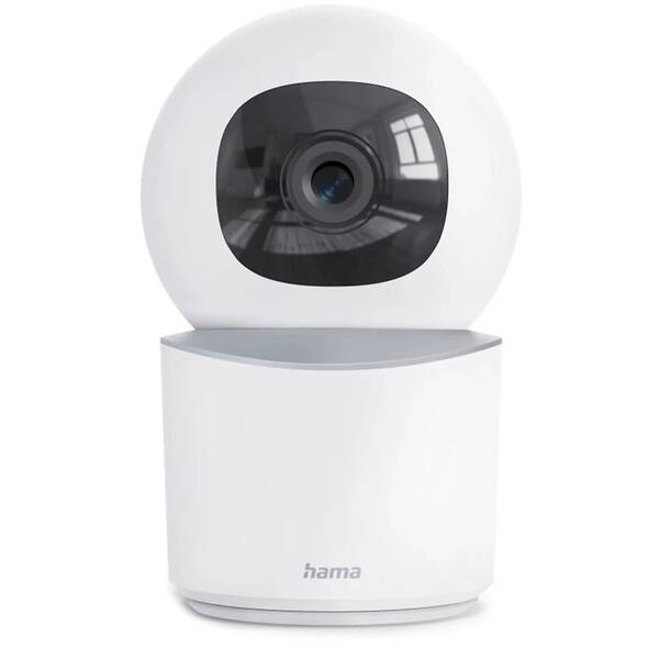 IP kamera Hama Smart Wi-Fi, Full HD, otáčení/naklápění bílá

