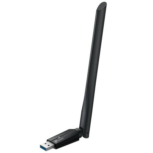 Bluetooth TP-Link Archer TBE400U Plus, BE6500 Tri-Band Wi-Fi 7 černý


