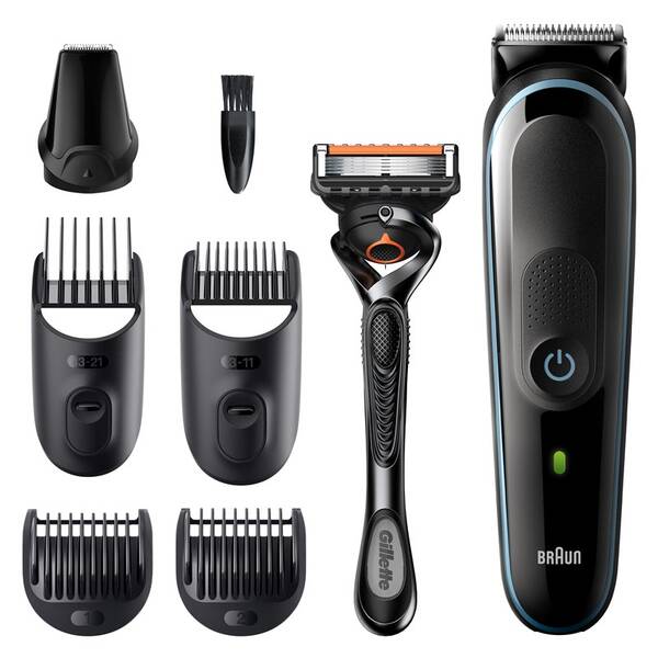 Zastřihovač multifunkční Braun MGK 5345 Blue 
