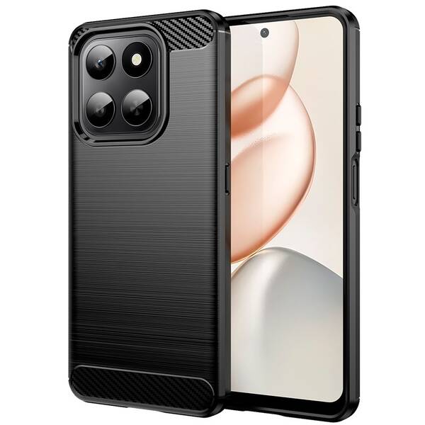 Kryt na mobil WG Carbon na Honor 400 Smart 5G černý

