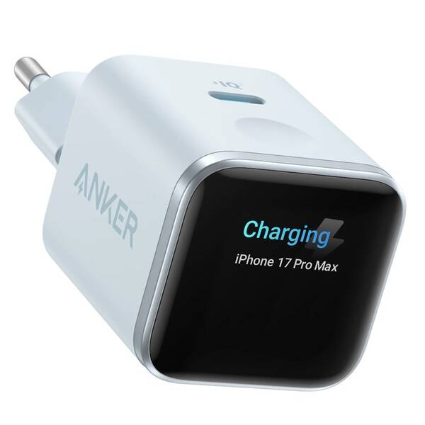 Nabíječka do sítě Anker Nano 45W, 1x USB-C modrá

