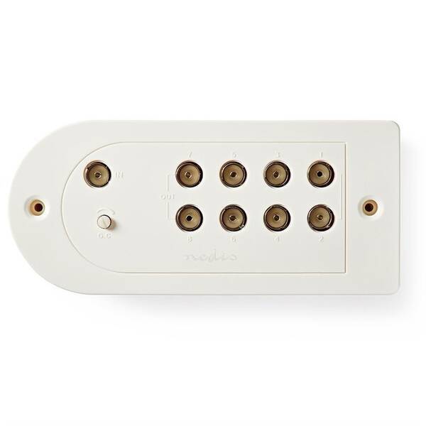 Zesilovač Nedis CATV, Max. zesílení 15 dB, 40–862 MHz, 8 Výstupů, IEC 

