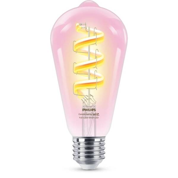 Chytrá žárovka Philips Smart LED ST64, 6,3 W, E27, RGB 

