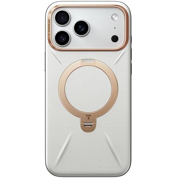 Kryt na mobil Torras Ostand Q3 Vegskin na Apple iPhone 17 Pro Max šedý

