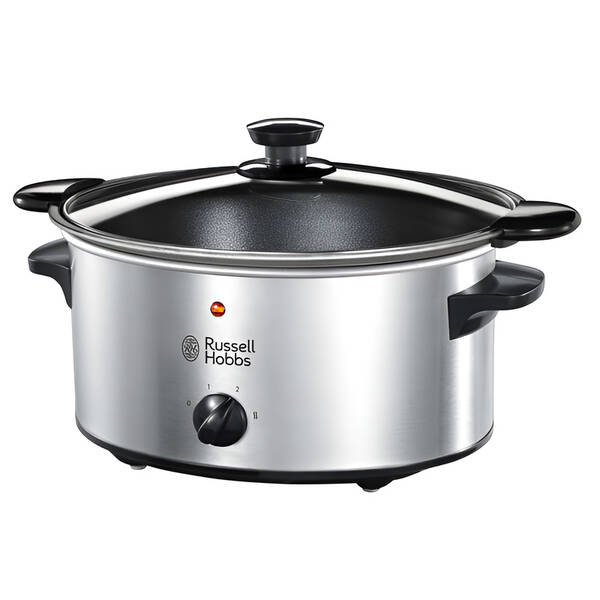 Pomalý hrnec s odnímatelným kastrolem RUSSELL HOBBS 22740-56 nerez

